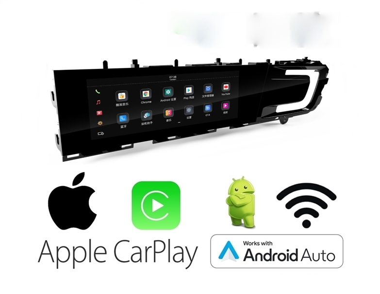 Porsche Panamera 24-25 Copilot medija displej Android.